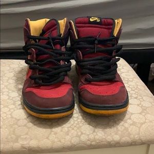 Nike dunk high iron man